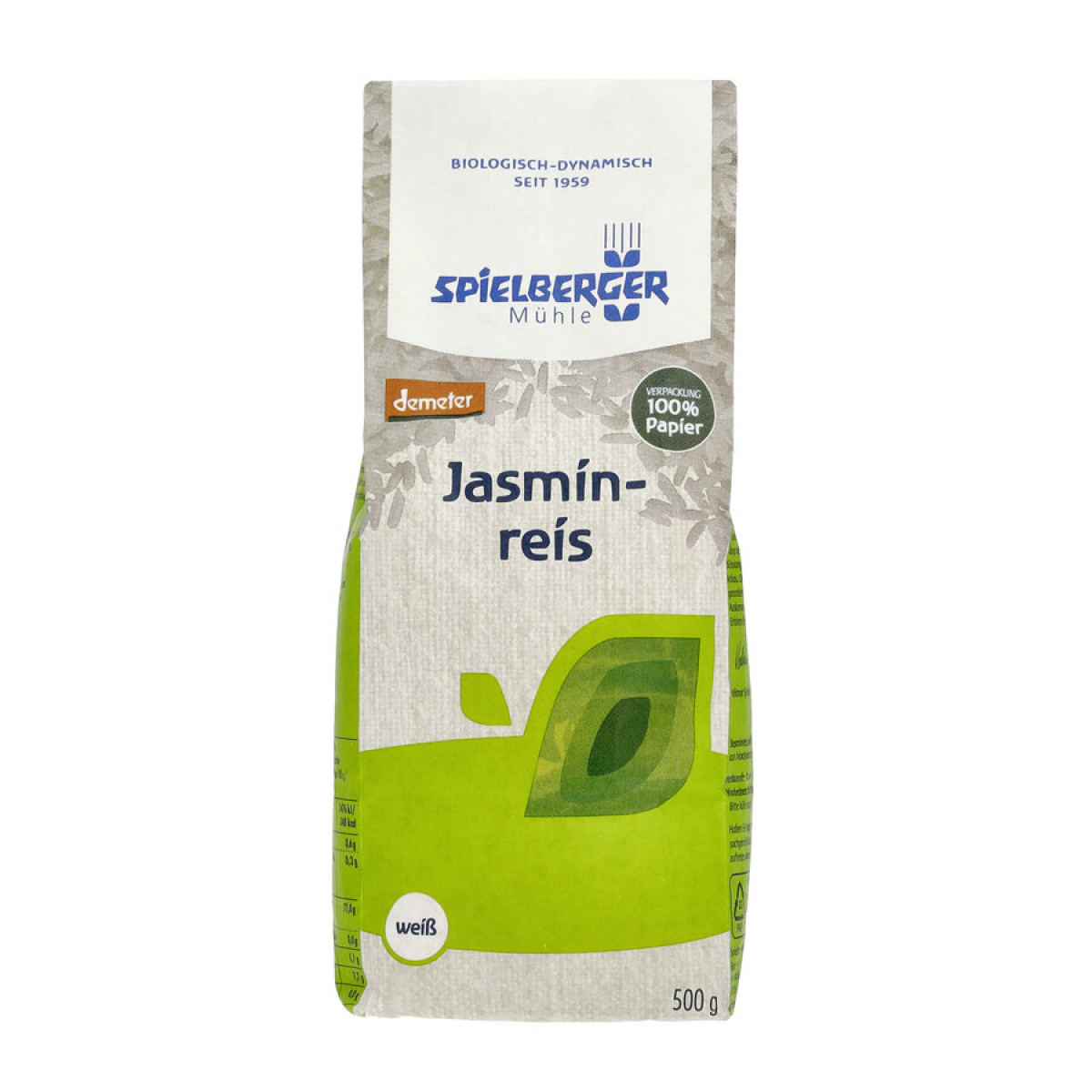 Jasminreis weiss von Spielberger | Bio, vegan | Reis onli...