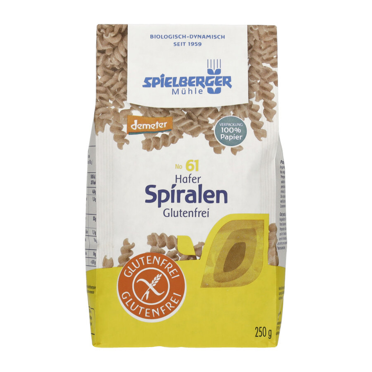 Hafer Spiralen glutenfrei demeter von Spielberger | Bio...