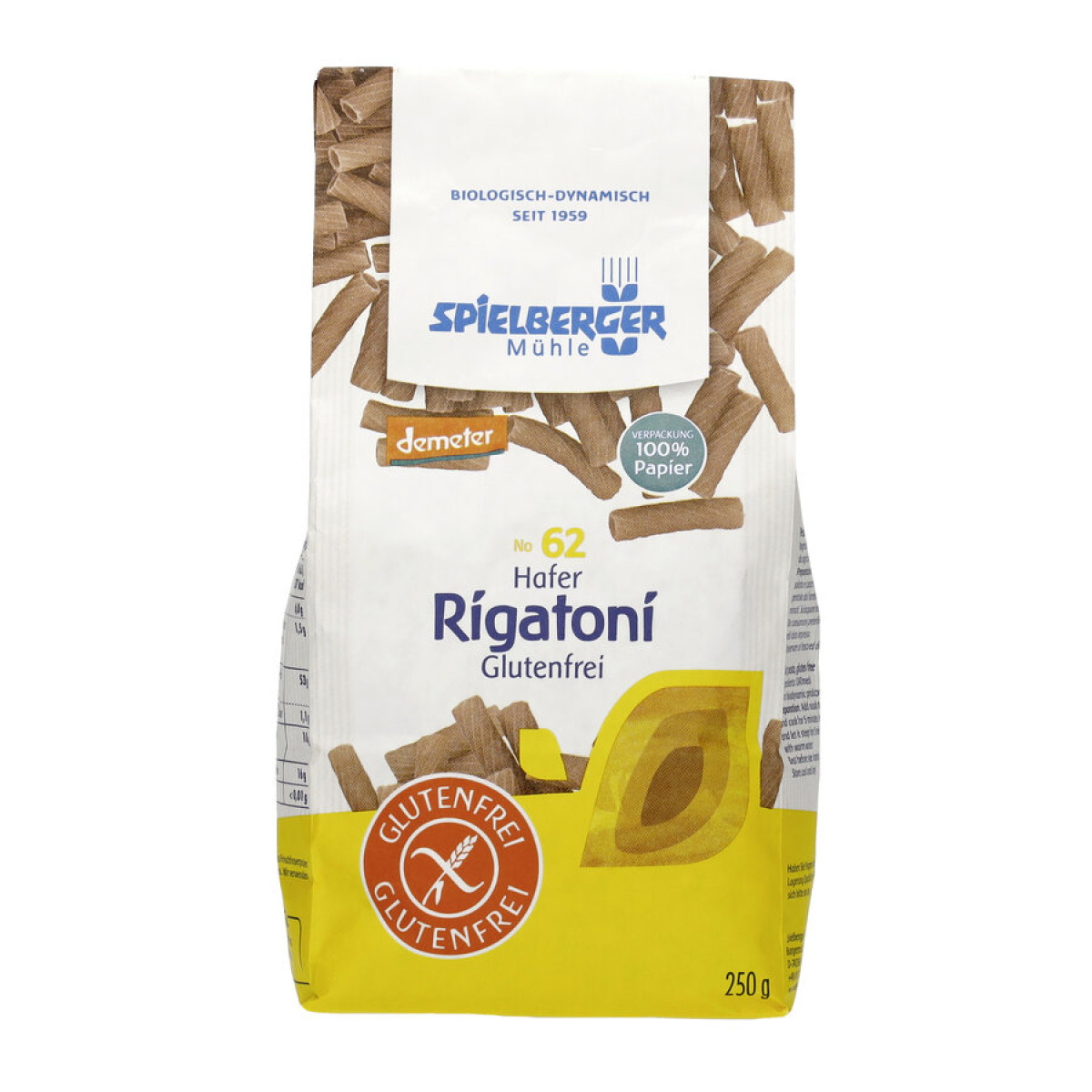 Hafer Rigatoni glutenfrei demeter von Spielberger | Bio...