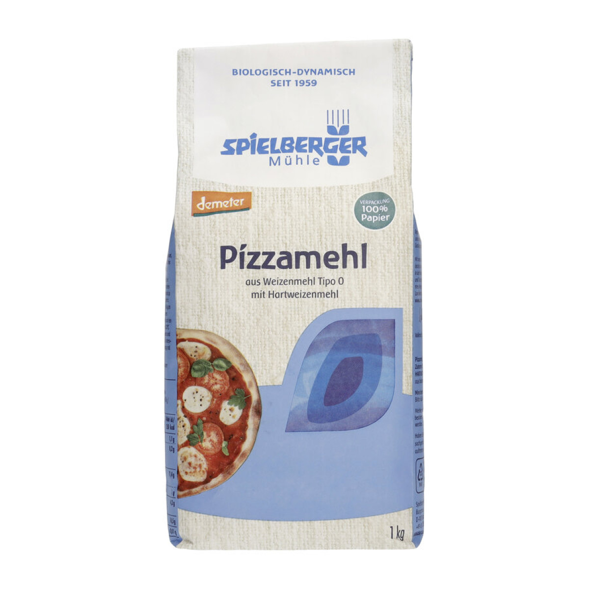 Pizzamehl Weizenmehl Tipo 0 demeter von Spielberger | Bio...