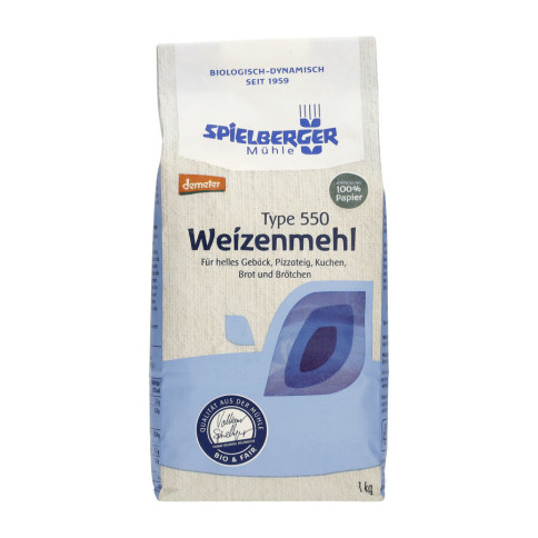 Weizenmehl Type 550, demeter von Spielberger | Bio, vegan...