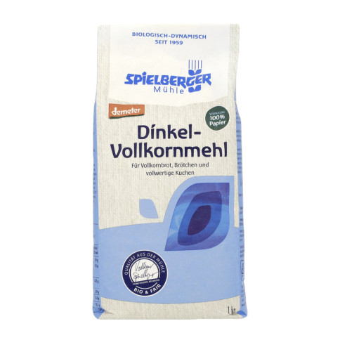 Dinkel-Vollkornmehl, demeter von Spielberger | Bio, vegan...