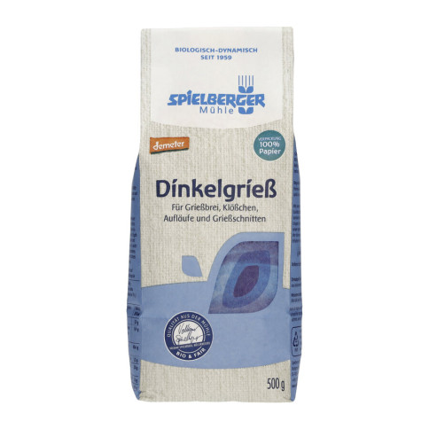 Dinkelgriess, demeter von Spielberger | Bio, vegan, Demet...