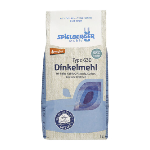 Dinkelmehl Type 630, demeter von Spielberger | Bio, vegan...