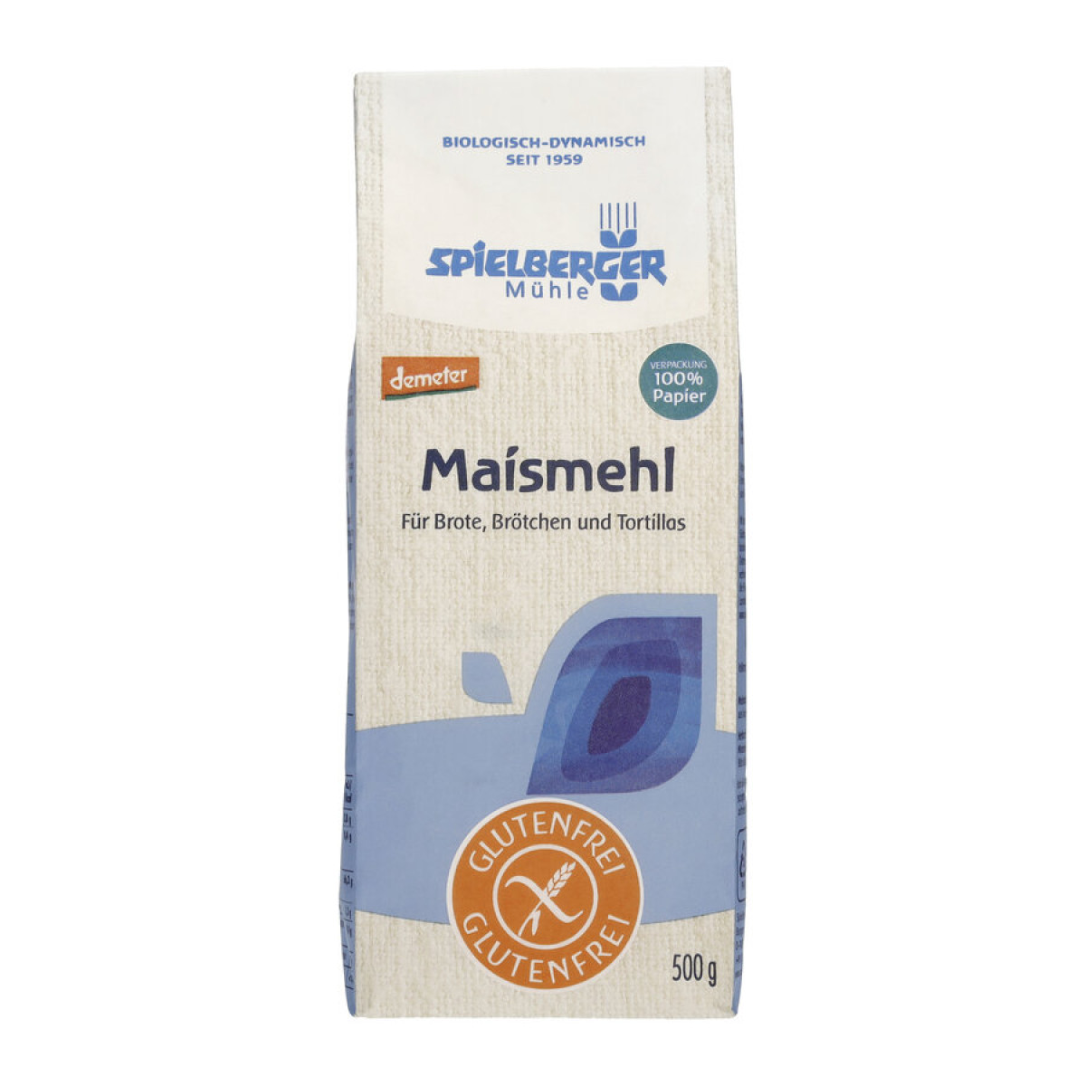 Maismehl glutenfrei, demeter von Spielberger | Bio, vegan...