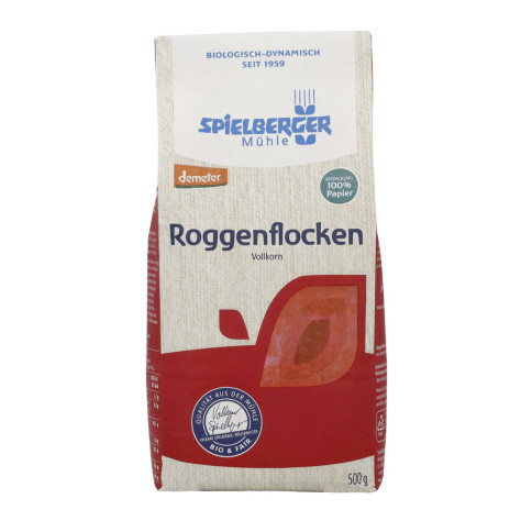Roggenflocken, demeter von Spielberger | Bio, vegan, Deme...