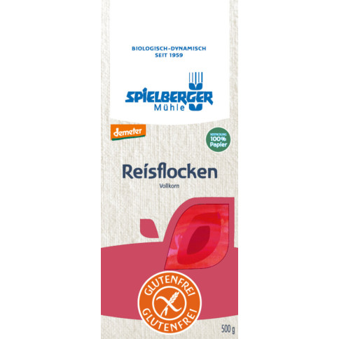 Reisflocken, demeter von Spielberger | Bio, vegan, Demete...