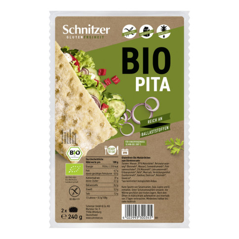 Pita Mais-Brötchen glutenfrei von Schnitzer | Bio, gluten...