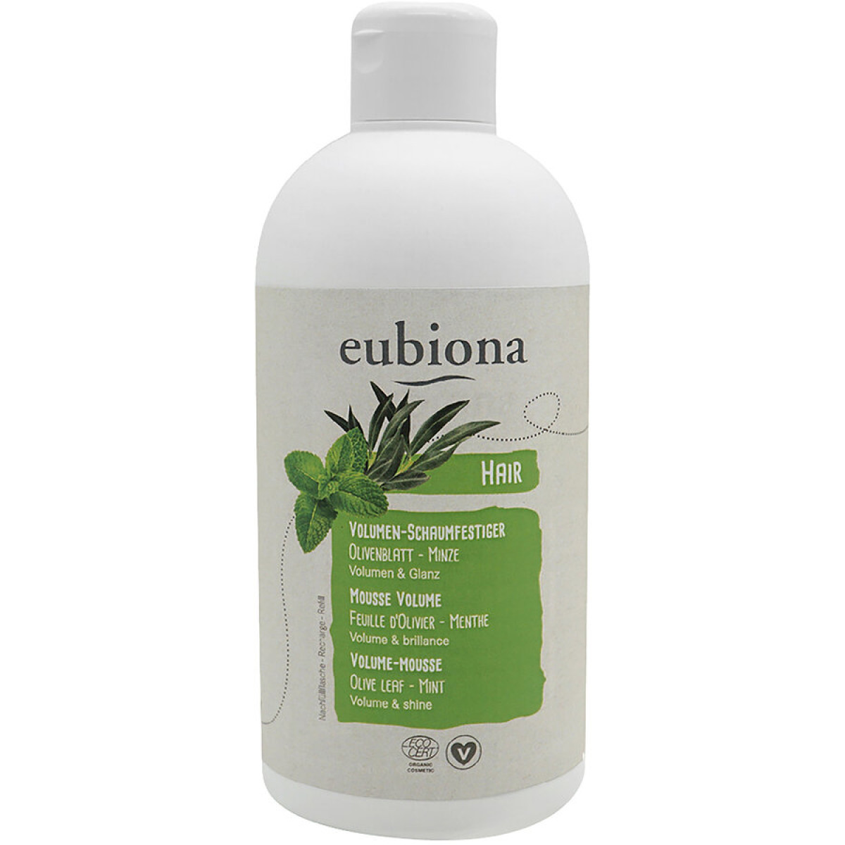 Volumen-Schaumfestiger von Eubiona | Bio, vegan | Shampoo...