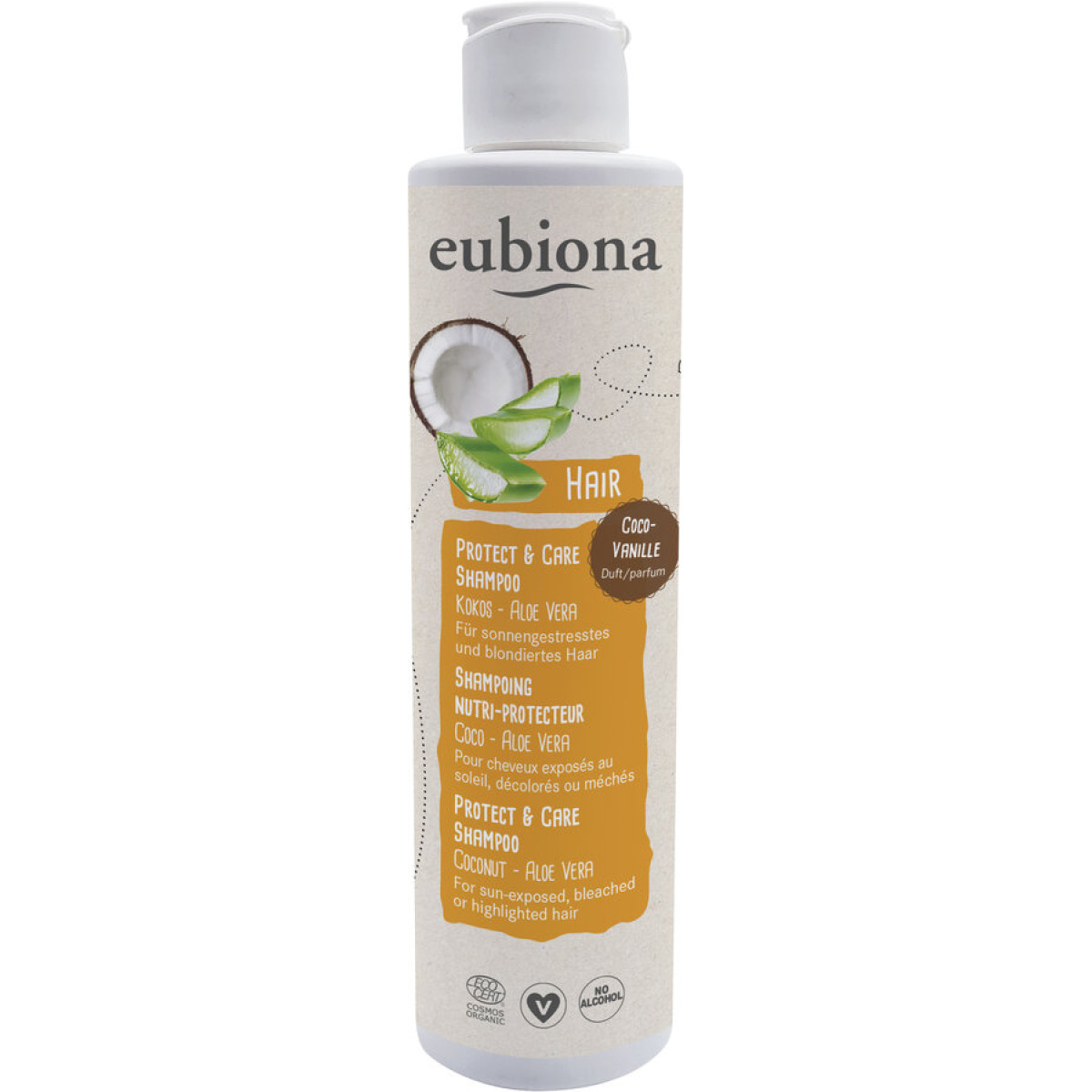 Protect&Care Shampoo Kokos AloeVera von Eubiona | Bio, ve...