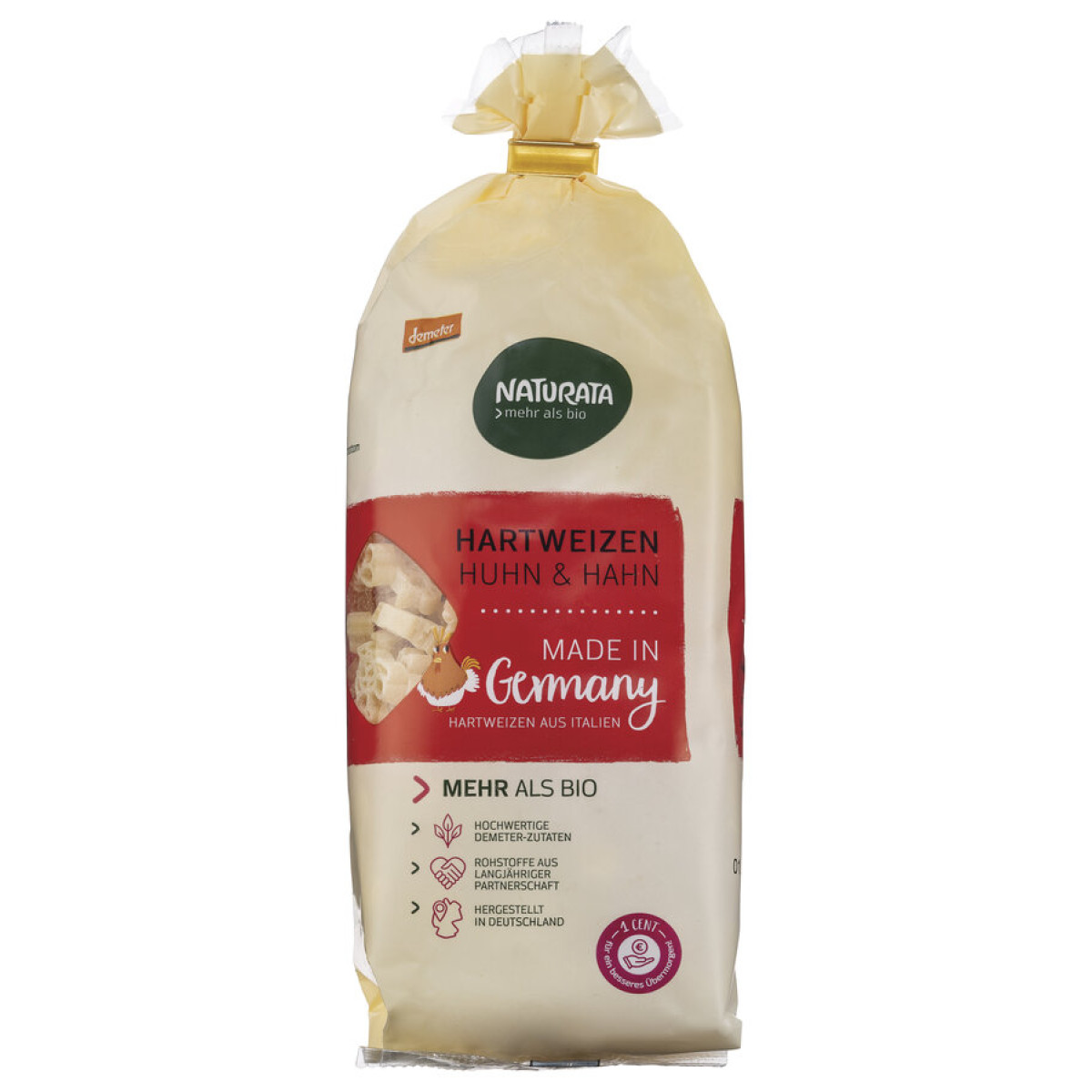 Kindernudeln Huhn+Hahn demeter von Naturata | Bio, vegan...