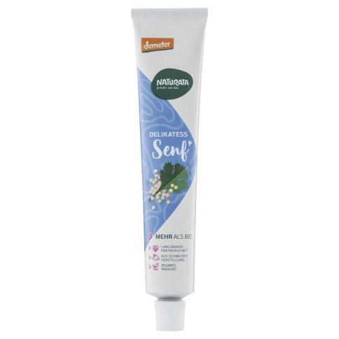 Delikatess-Senf Tube, demeter von Naturata | Bio, vegan...