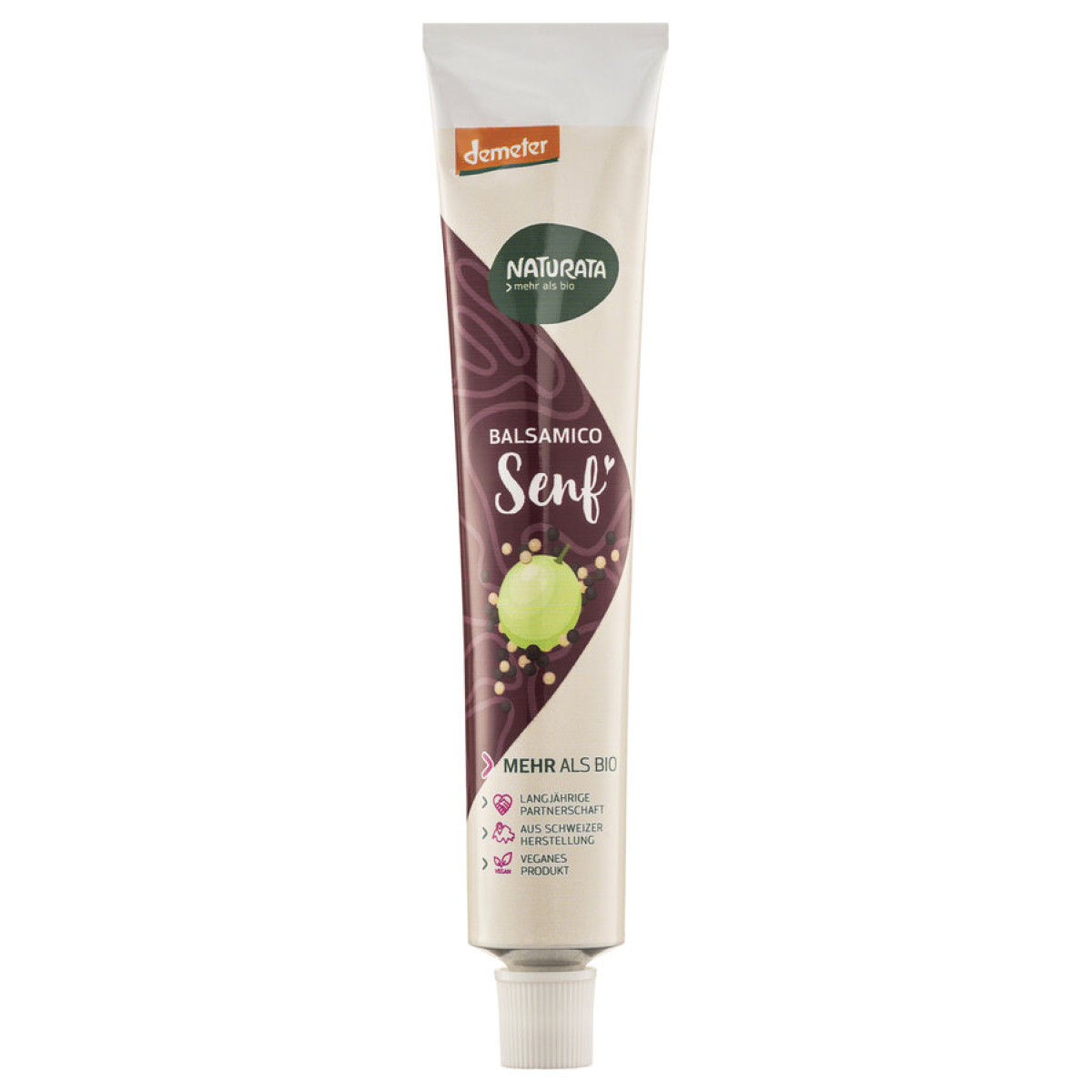 Balsamico-Senf Tube, demeter von Naturata | Bio, vegan, D...