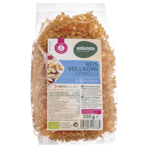Spirelli Reis VK von Naturata | Bio, vegan | Teigwaren on...
