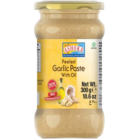 Knoblauch Paste in Öl ASHOKA Kräuter Gewürze online günstig kaufen im Shop für B2B Kunden