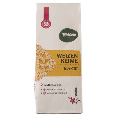 Weizenkeime, entölt von Naturata | Bio, vegan | Getreide...