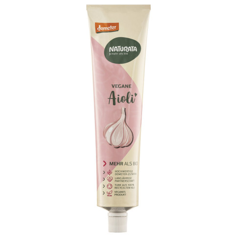Vegane Aioli in der Tube demeter von Naturata | Bio, vega...