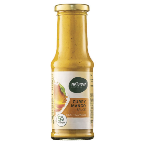 Curry Mango Sauce von Naturata | Bio, vegan | Fertigsauce...