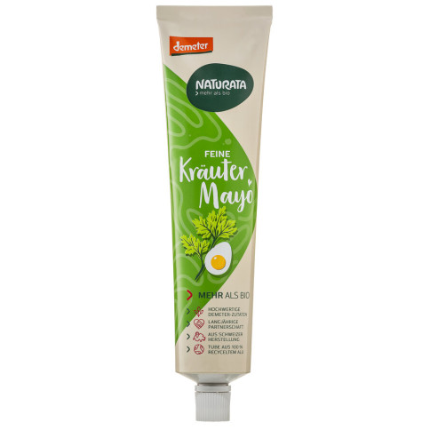 Kräuter Mayo demeter Tube von Naturata | Bio, Demeter | M...