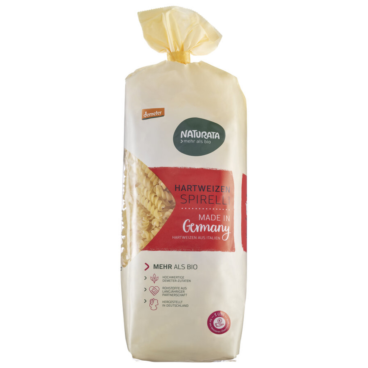 Spirelli Hartweizen demeter von Naturata | Bio, vegan, De...
