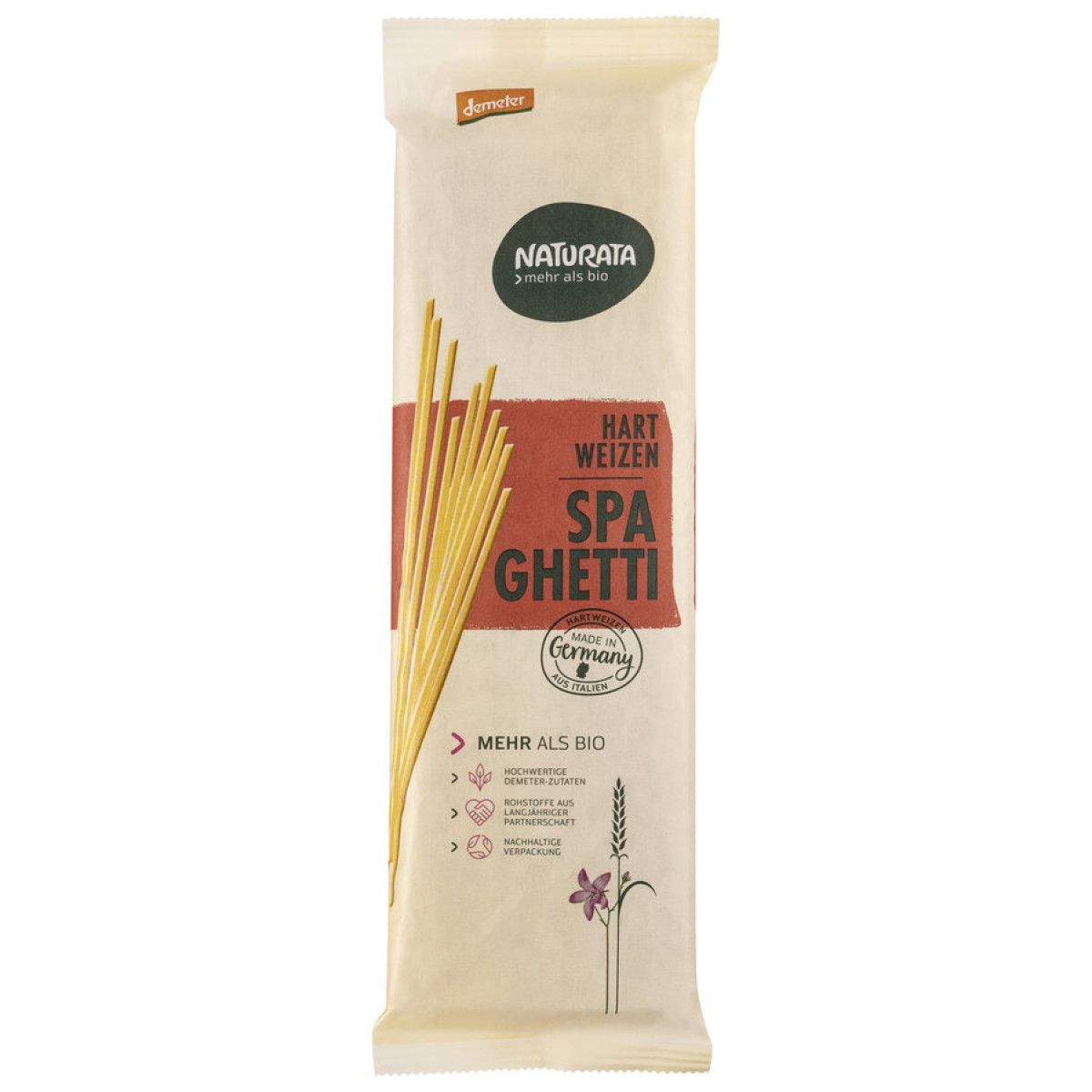 Spaghetti Hartweizen demeter von Naturata | Bio, vegan, D...