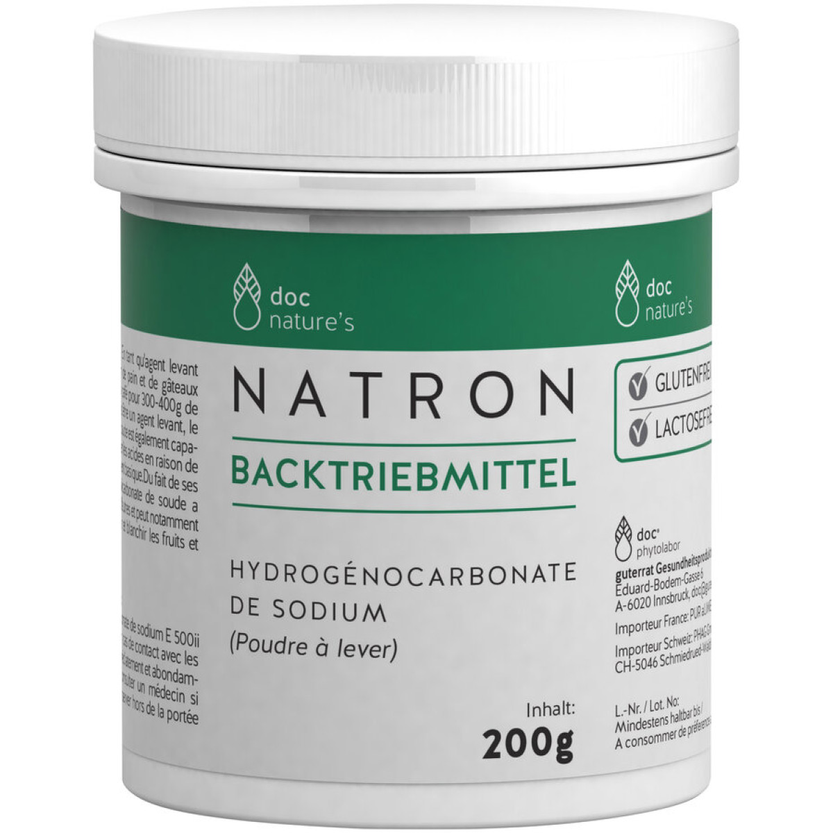 Natron von Doc Nature(G&L) | vegan, laktosefrei | Backzut...