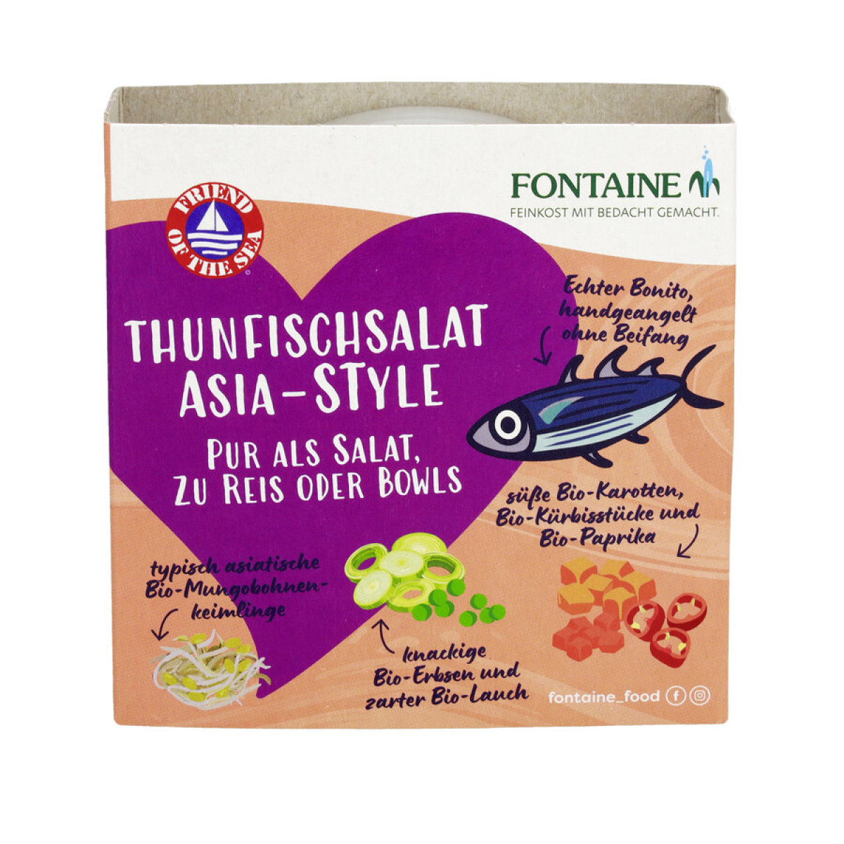 Thunfischsalat Asia von Fontaine | laktosefrei | Konserve...