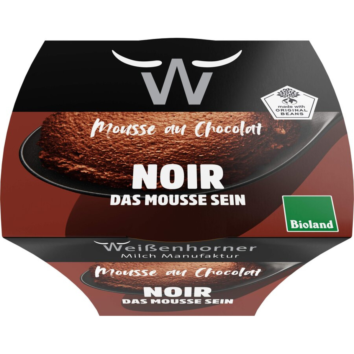 Mousse chocolat noir Weissenhorner von Weißenhorner | Bio...