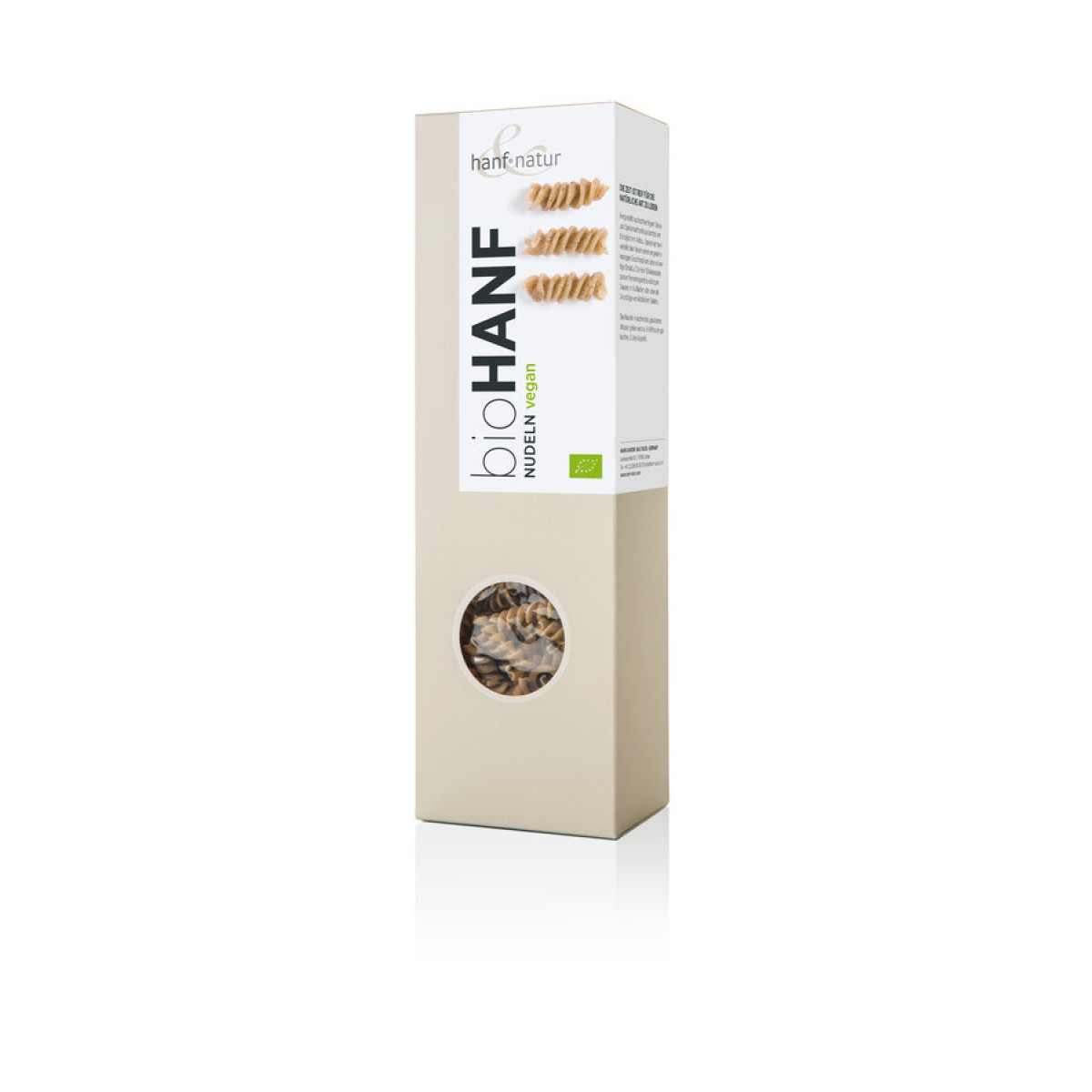 Hanf Hartweizen Spirelli von Hanf & Natur | Bio, vegan...
