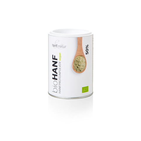 Hanf Protein Pulver von Hanf & Natur | Bio, vegan, laktos...