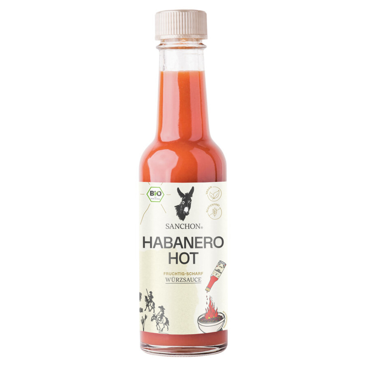 Habanero Hot Sauce Sanchon von Sanchon | Bio, vegan, lakt...