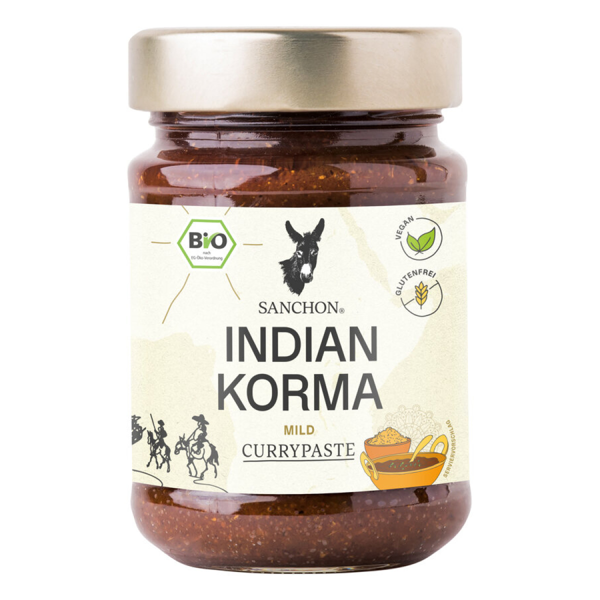 Korma Currypaste Sanchon von Sanchon | Bio, vegan | Gewür...