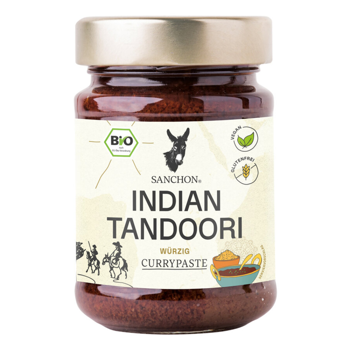 Tandoori Curry Paste Sanchon von Sanchon | Bio, vegan | G...