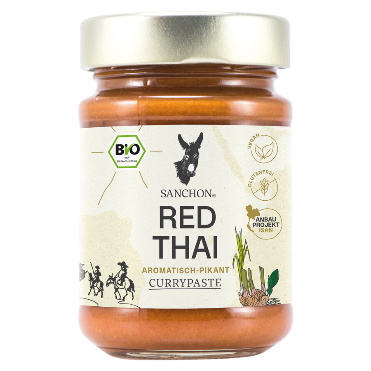 Red Thai Currypaste Sanchon von Sanchon | Bio, vegan, lak...