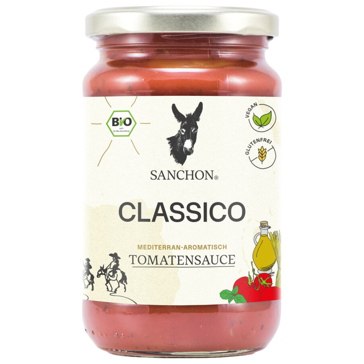Tomatensauce Classico Sanchon von Sanchon | Bio, vegan...