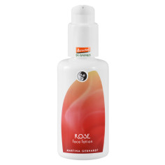 Rose Face Lotion von Martina Gebhardt | Bio, vegan, lakto...