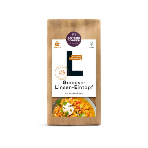 Gemüse Linsen Eintopf von Antersdorfer | Bio, vegan | Fer...