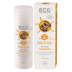 Baby Sonnencreme LSF 45 von Eco cosmetics | Bio, vegan...