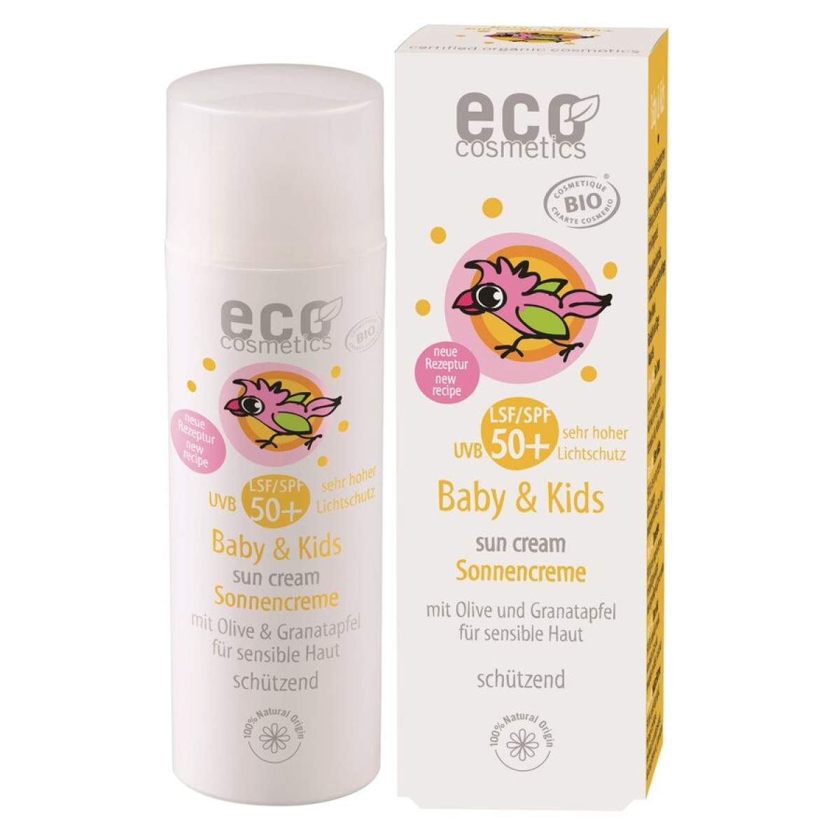 Baby Sonnencreme LSF50+ ecocosmetic von Eco cosmetics | B...