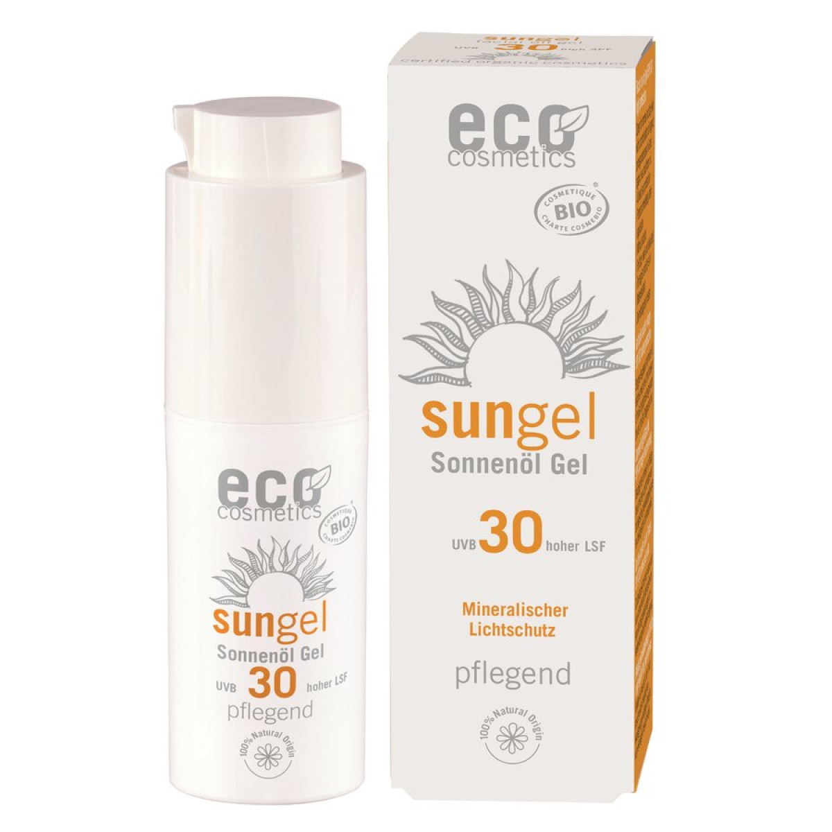 Sonnengel Gesicht LSF 30 von Eco cosmetics | Bio, vegan...