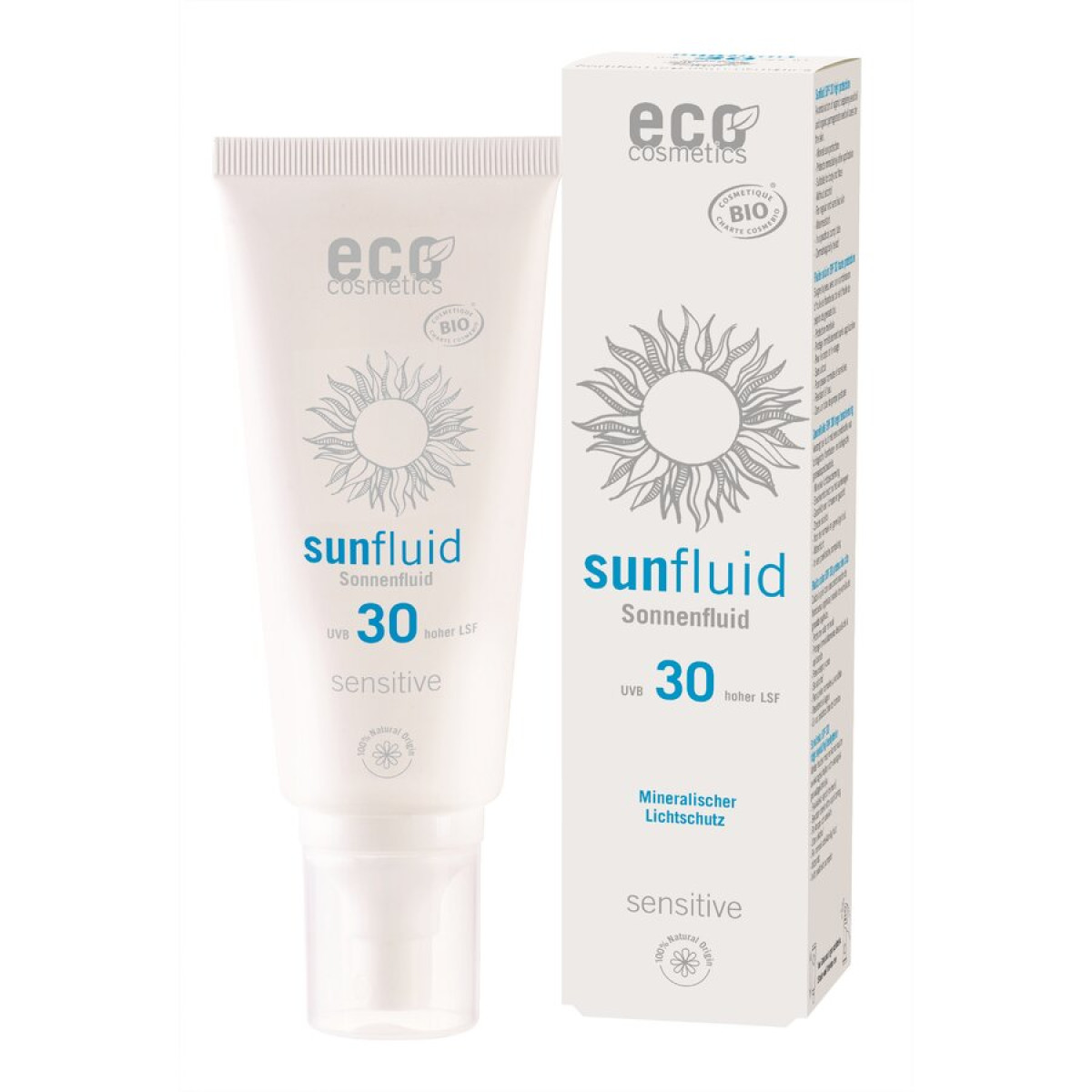 Sonnenspray LSF 30 Sensitiv von Eco cosmetics | Bio, vega...