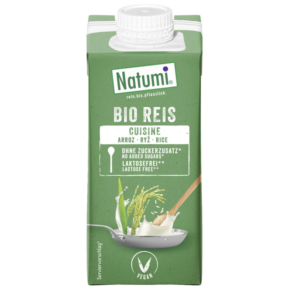 Reis Cuisine 8% Fett Natumi von Natumi | Bio, vegan, lakt...