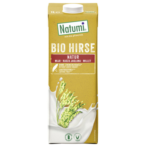 Hirse Drink Natural von Natumi | Bio, vegan, laktosefrei...