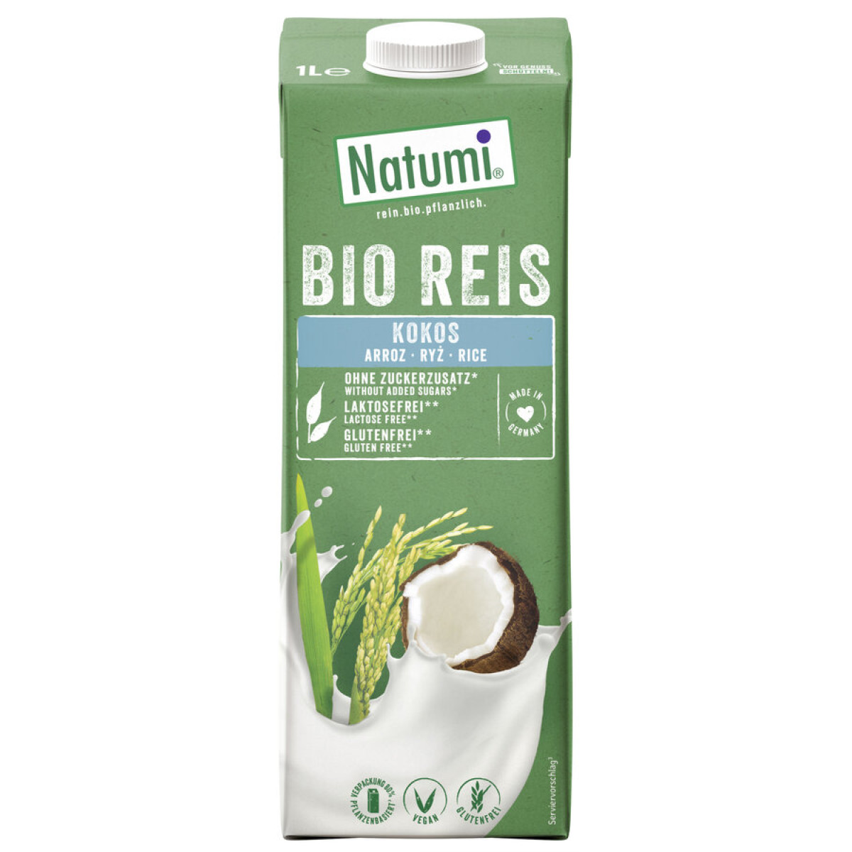 Reisdrink Cocos von Natumi | Bio, vegan, laktosefrei | Fr...