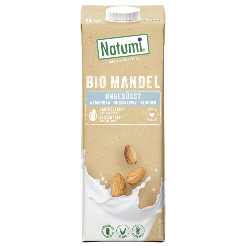 Mandeldrink ungesüsst von Natumi | Bio, vegan, laktosefre...