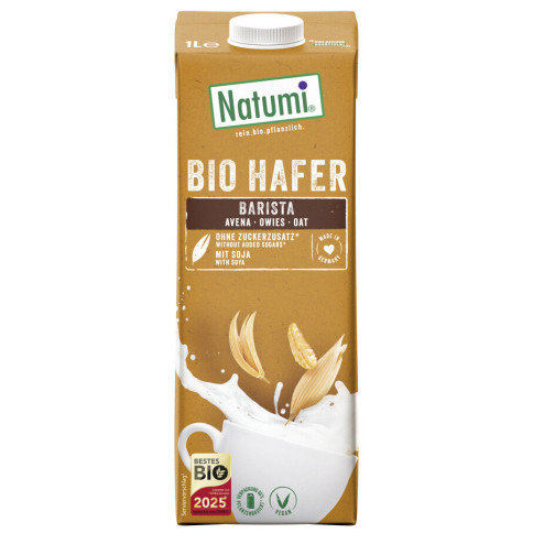 Haferdrink Barista Natumi von Natumi | Bio, vegan, laktos...