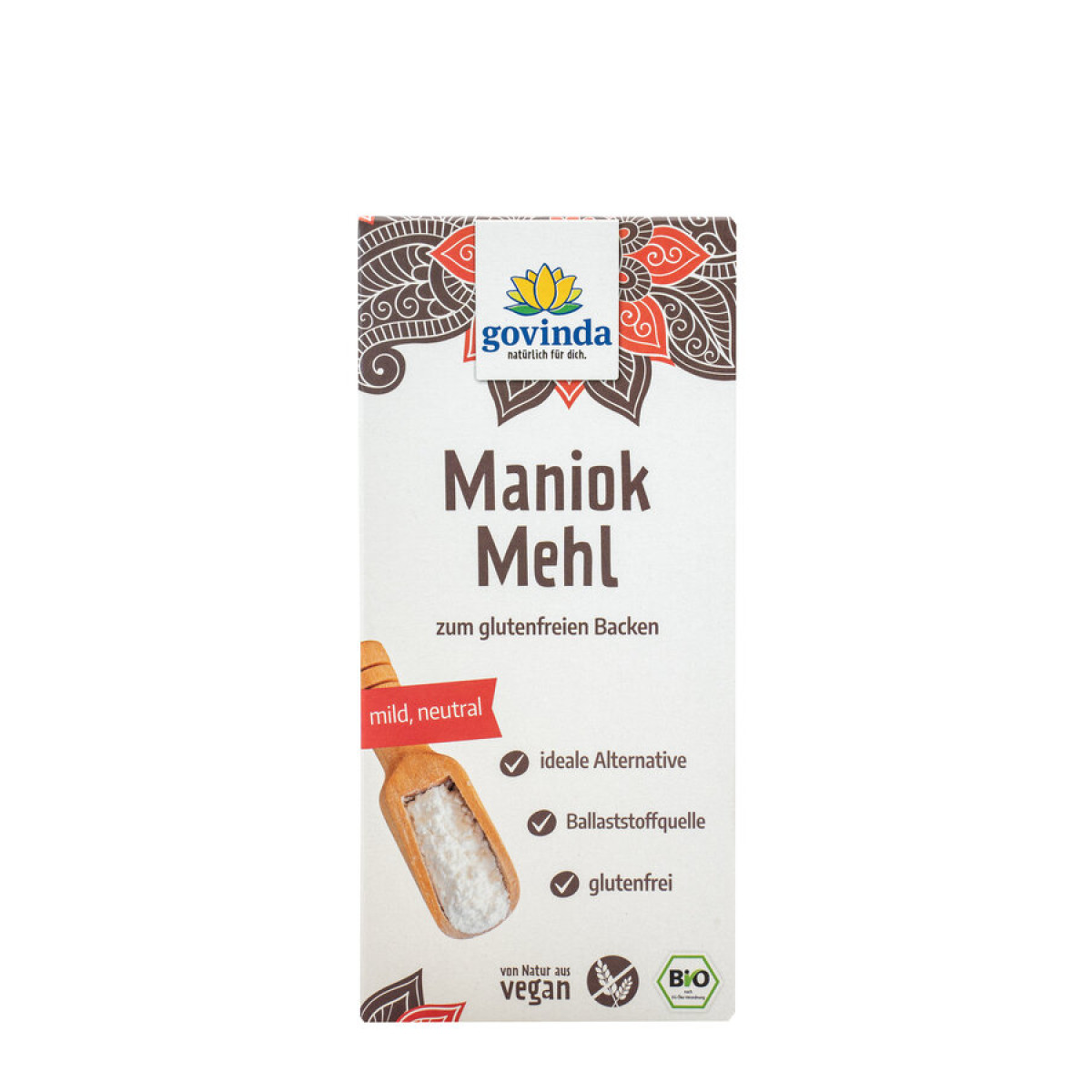 Maniokmehl von Govinda | Bio, vegan | Backzutaten online...