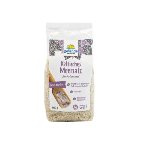 Keltisches Meersalz grob von Govinda | vegan, laktosefrei...