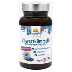 Schwarzkümmelöl Kapseln von Govinda | Bio, vegan, laktose...