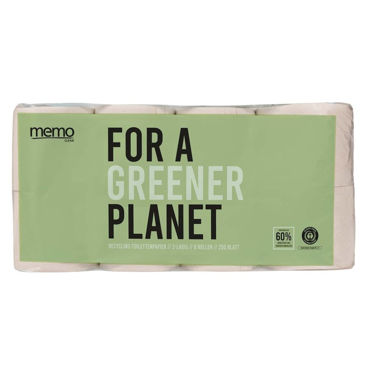 Toilettenpapier 2lagig 8Rollen Memo von Memo | Papiertasc...